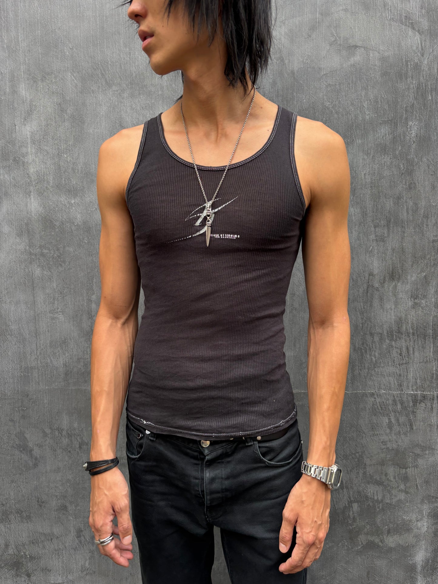 2003 Chrome Hearts x Kyosuke Himuro Ripped Tanktop (M)