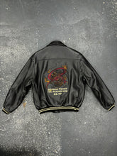 Lade das Bild in den Galerie-Viewer, Redskins Daven Dragon Leather Jacket Blacked Out (XXL)
