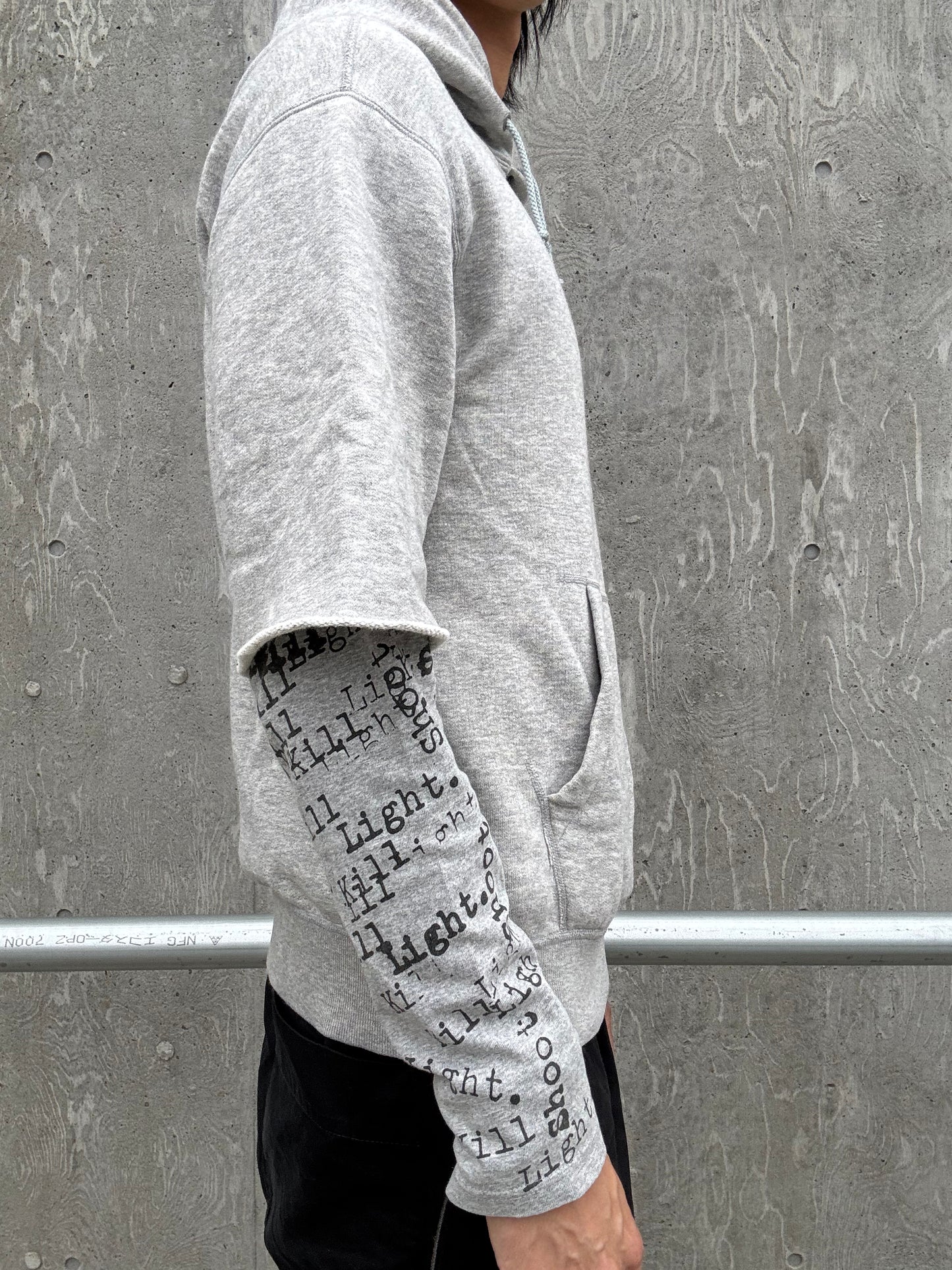 SS/99 Hysteric Glamour Typewriter Hoodie (L)