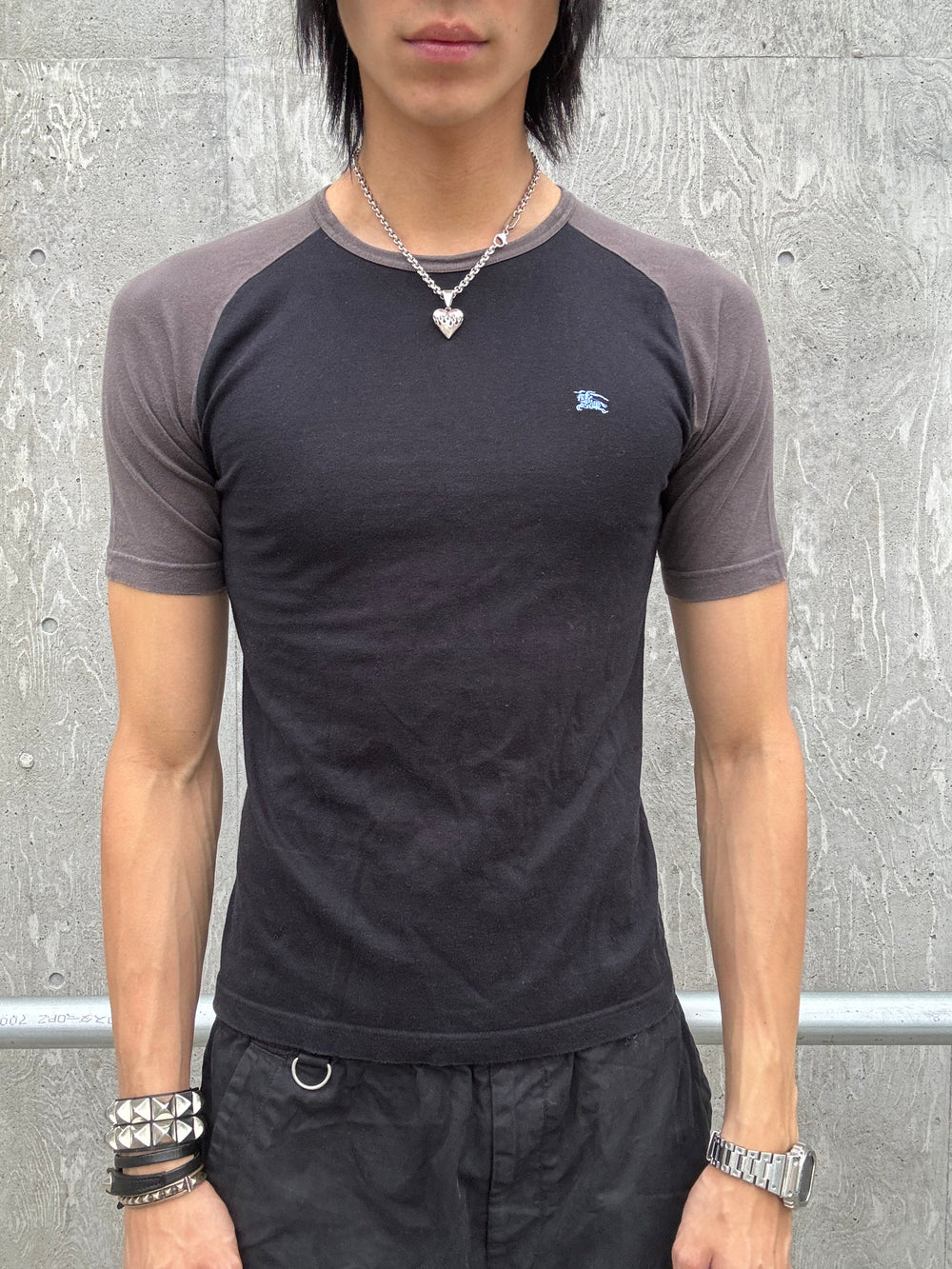 Burberry Blacklabel Tight Raglan Tee (S)