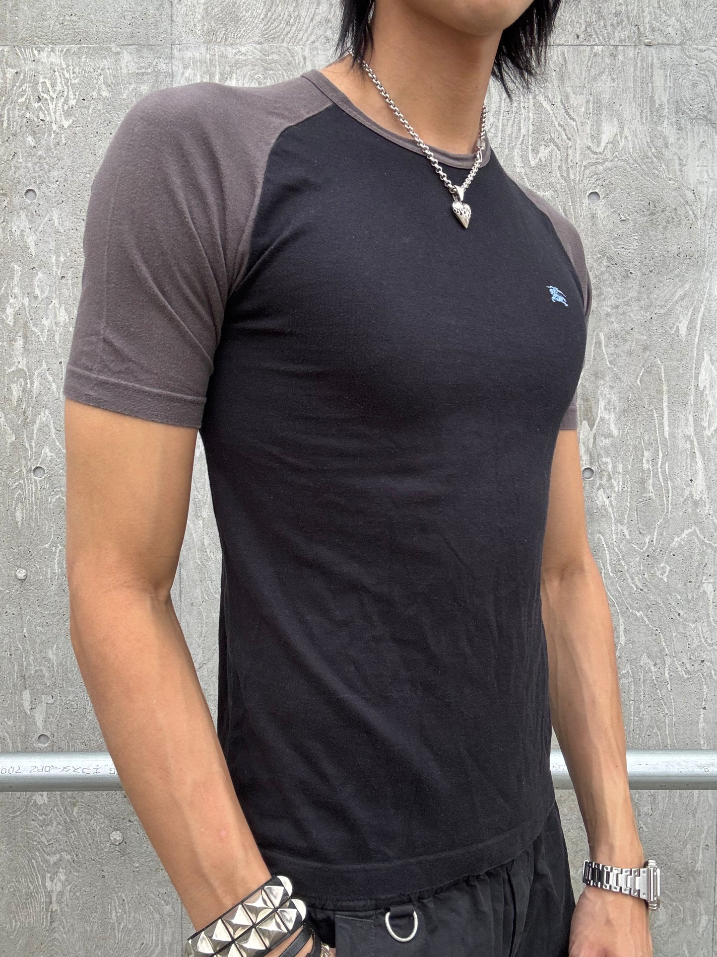 Burberry Blacklabel Tight Raglan Tee (S)