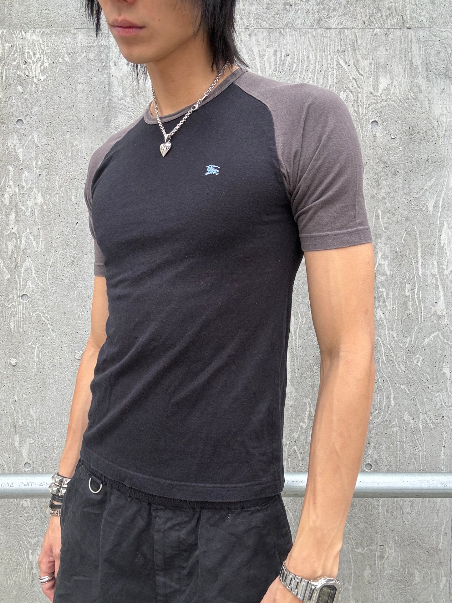 Burberry Blacklabel Tight Raglan Tee (S)