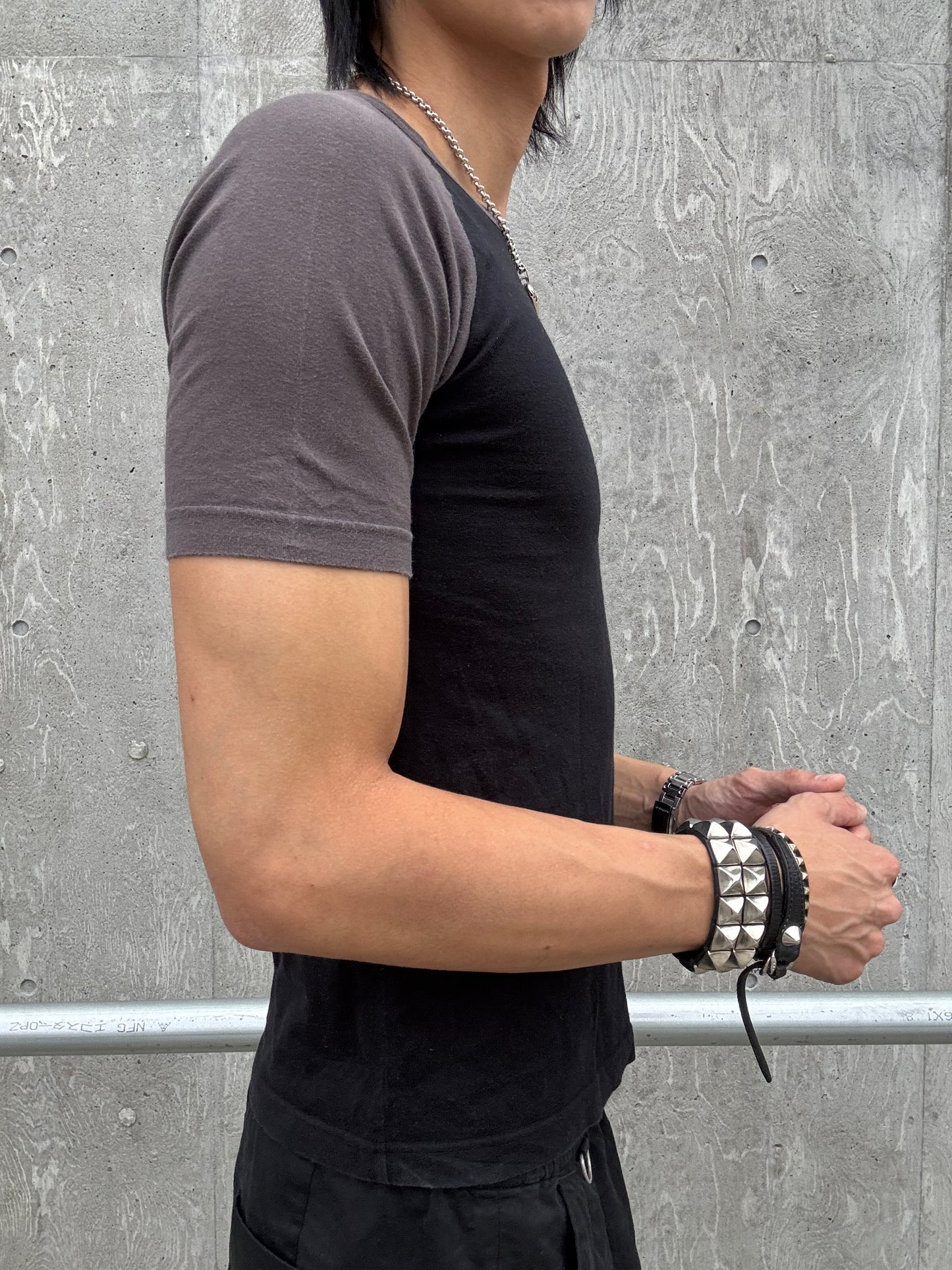 Burberry Blacklabel Tight Raglan Tee (S)