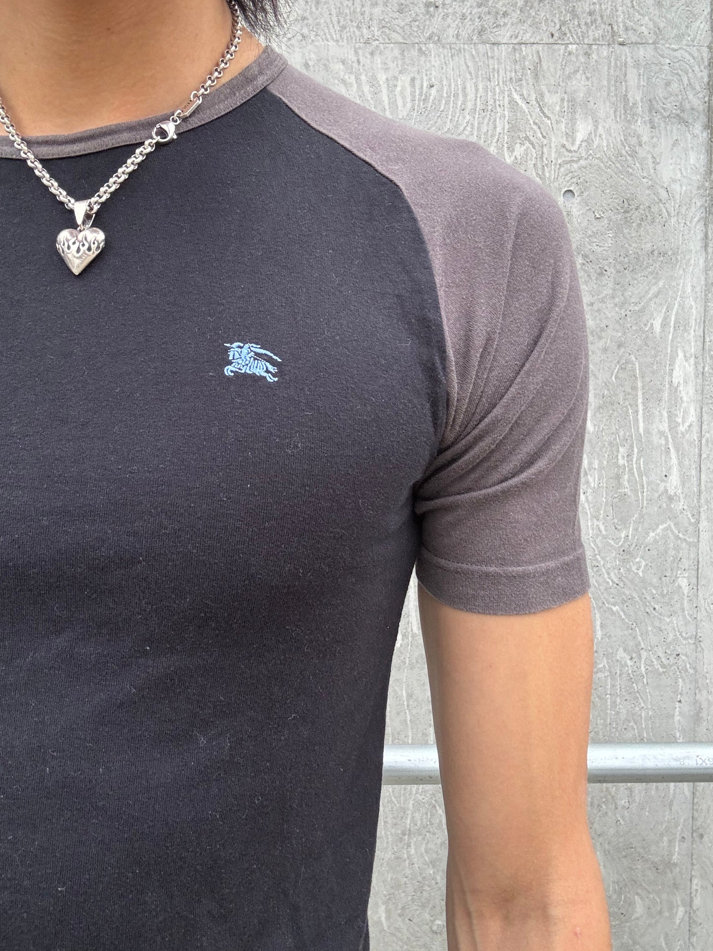 Burberry Blacklabel Tight Raglan Tee (S)