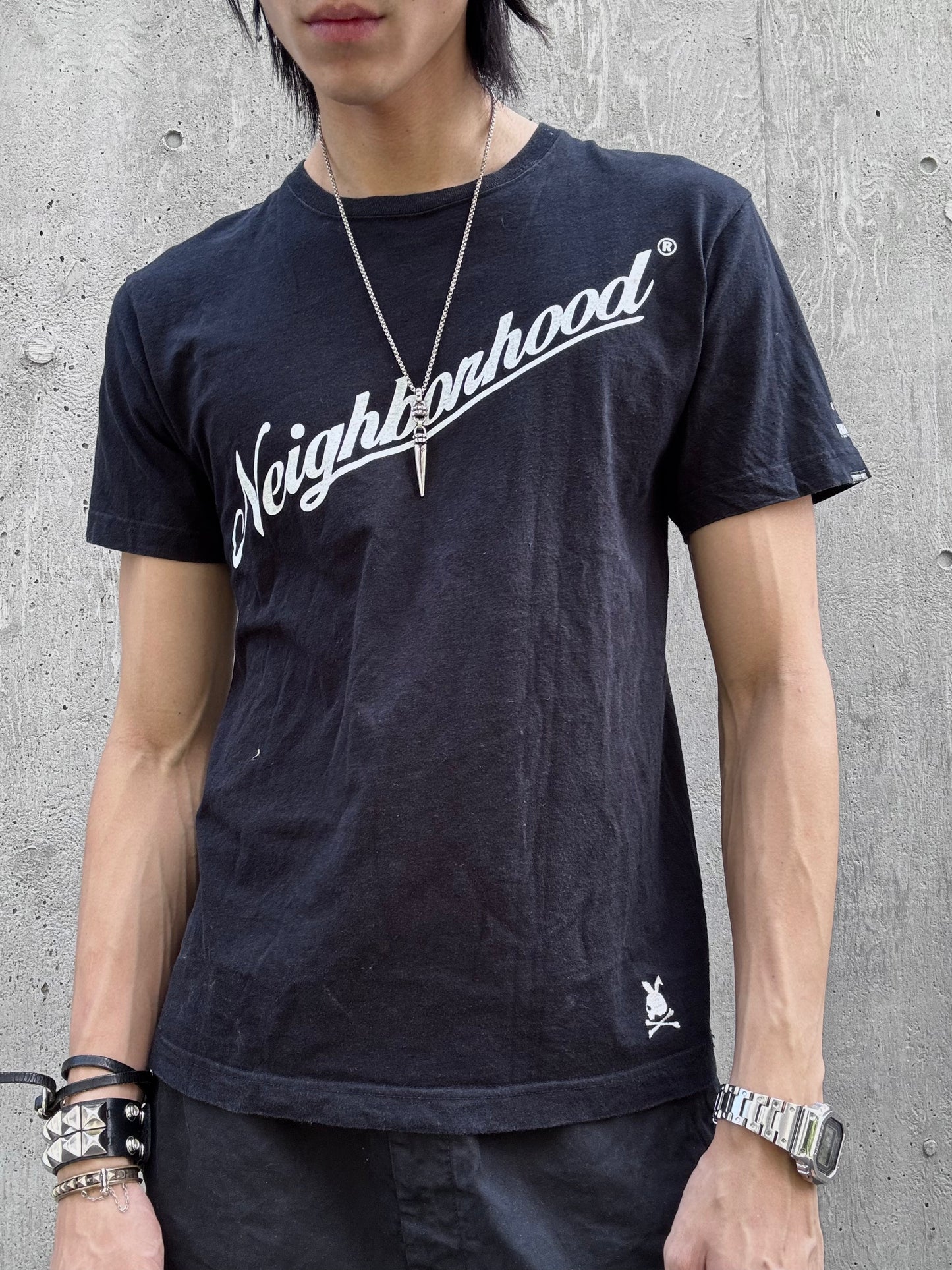 Neighborhood x Mastermind Japan Collaboration Tee (L)