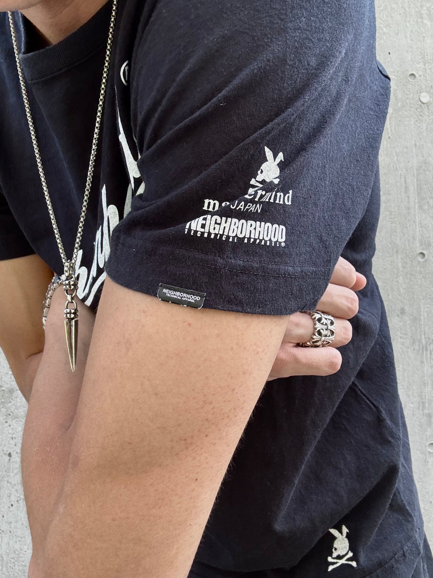 Neighborhood x Mastermind Japan Collaboration Tee (L)