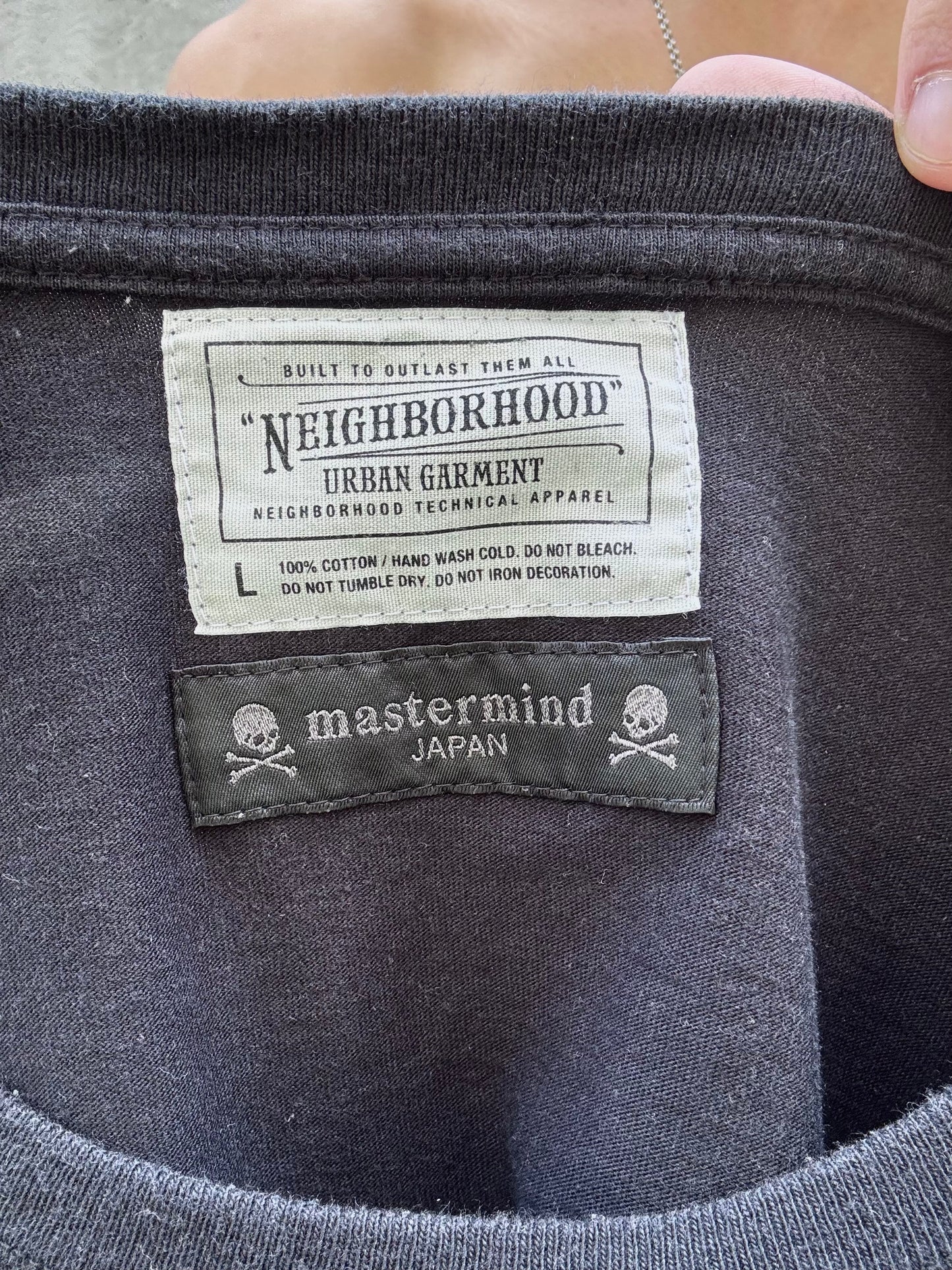 Neighborhood x Mastermind Japan Collaboration Tee (L)