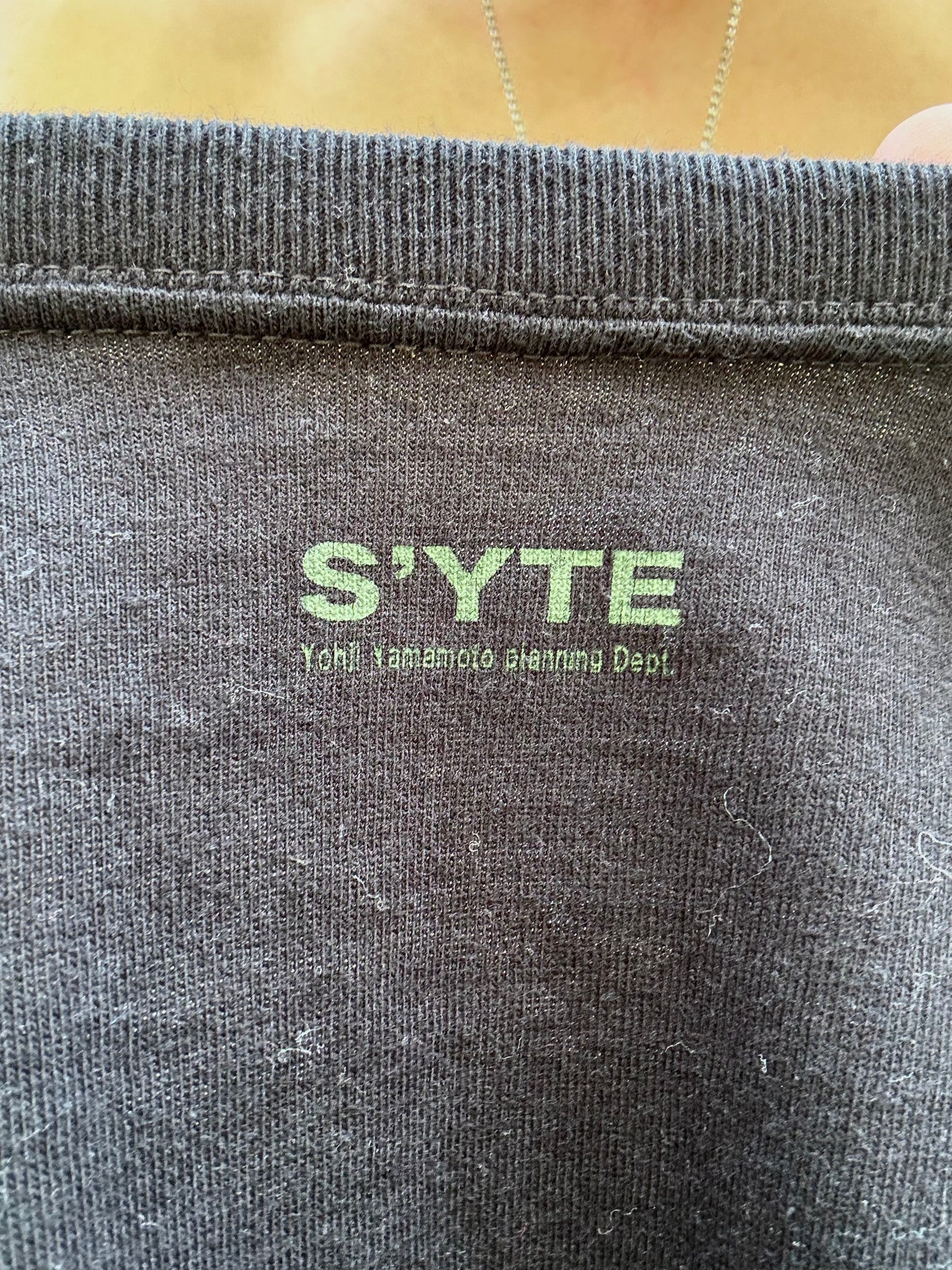 Syte by Yohji Yamamoto Sytepuss Tee (L)
