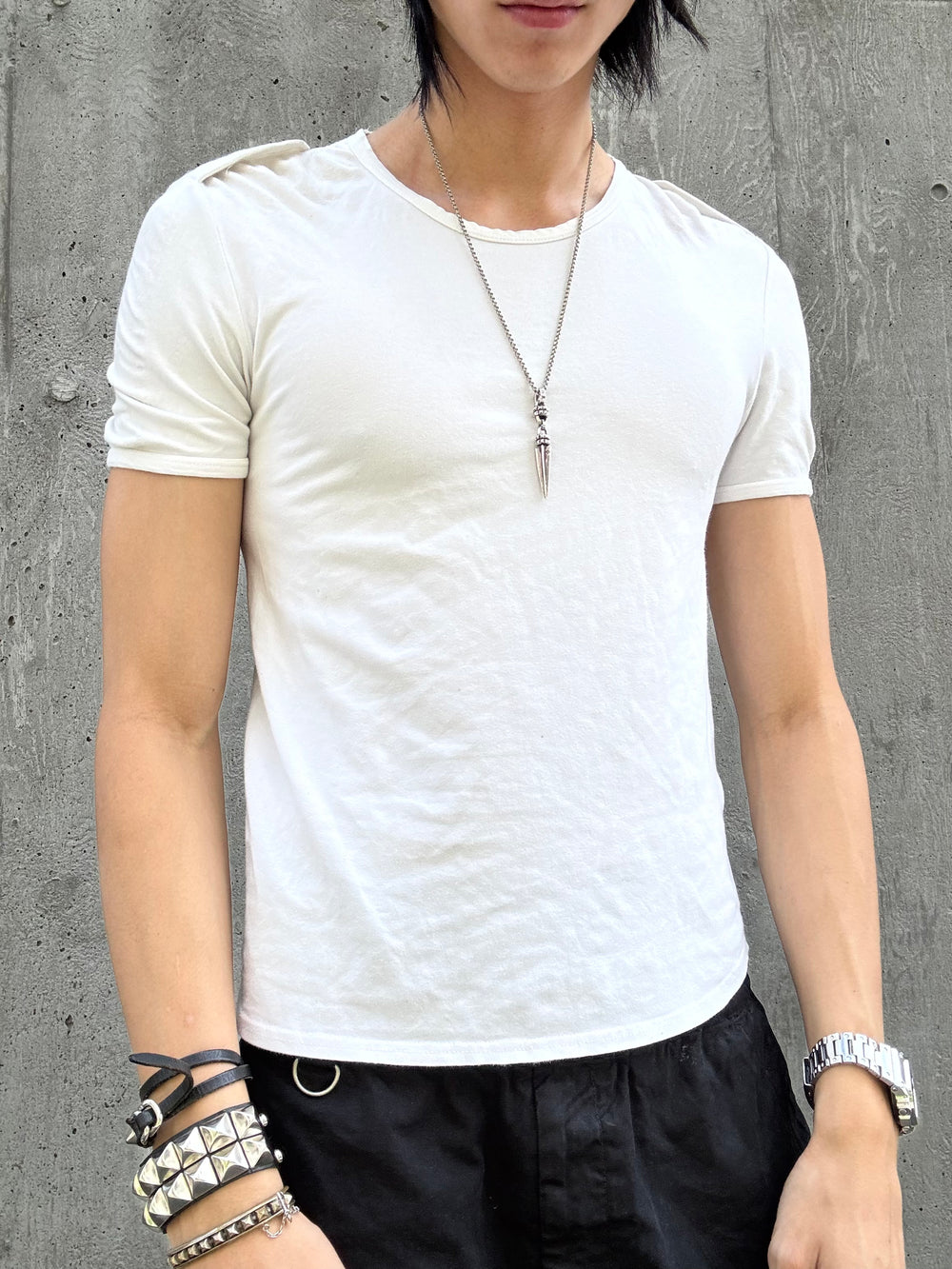 SS/03 Veronique Branquinho tight fit Military Shirt (S)