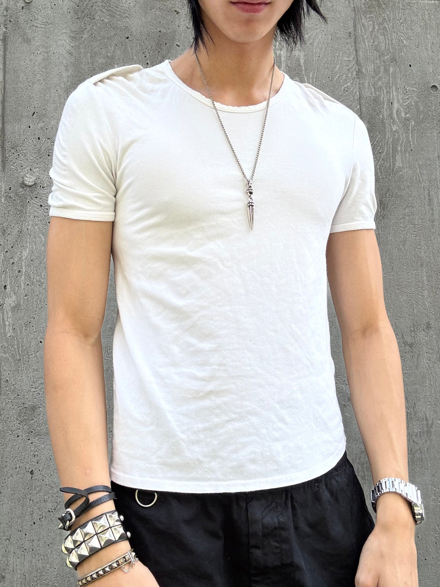SS/03 Veronique Branquinho tight fit Military Shirt (S)