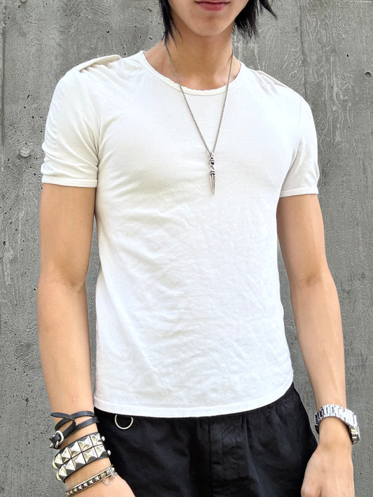 SS/03 Veronique Branquinho tight fit Military Shirt (S)
