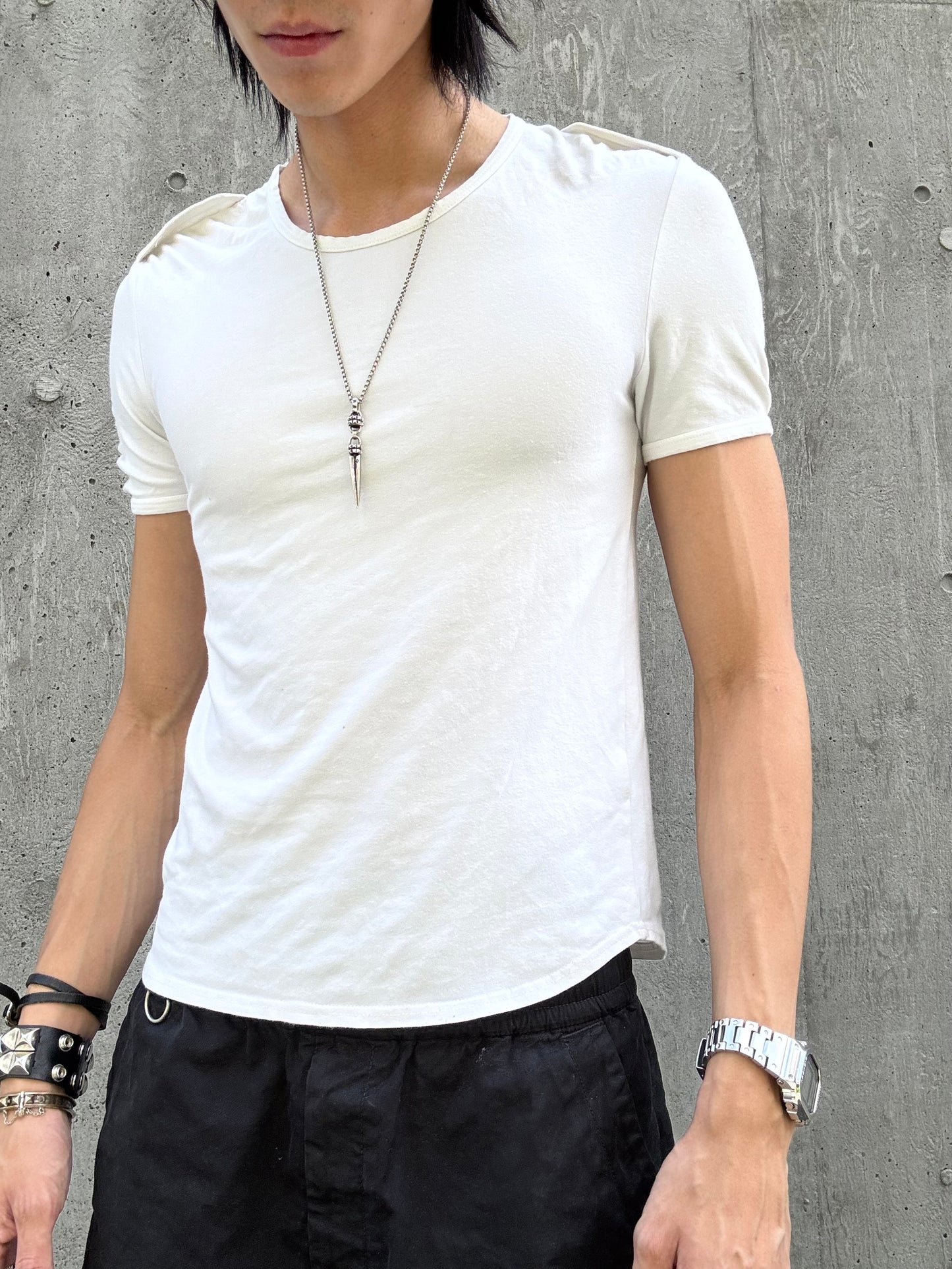 SS/03 Veronique Branquinho tight fit Military Shirt (S)
