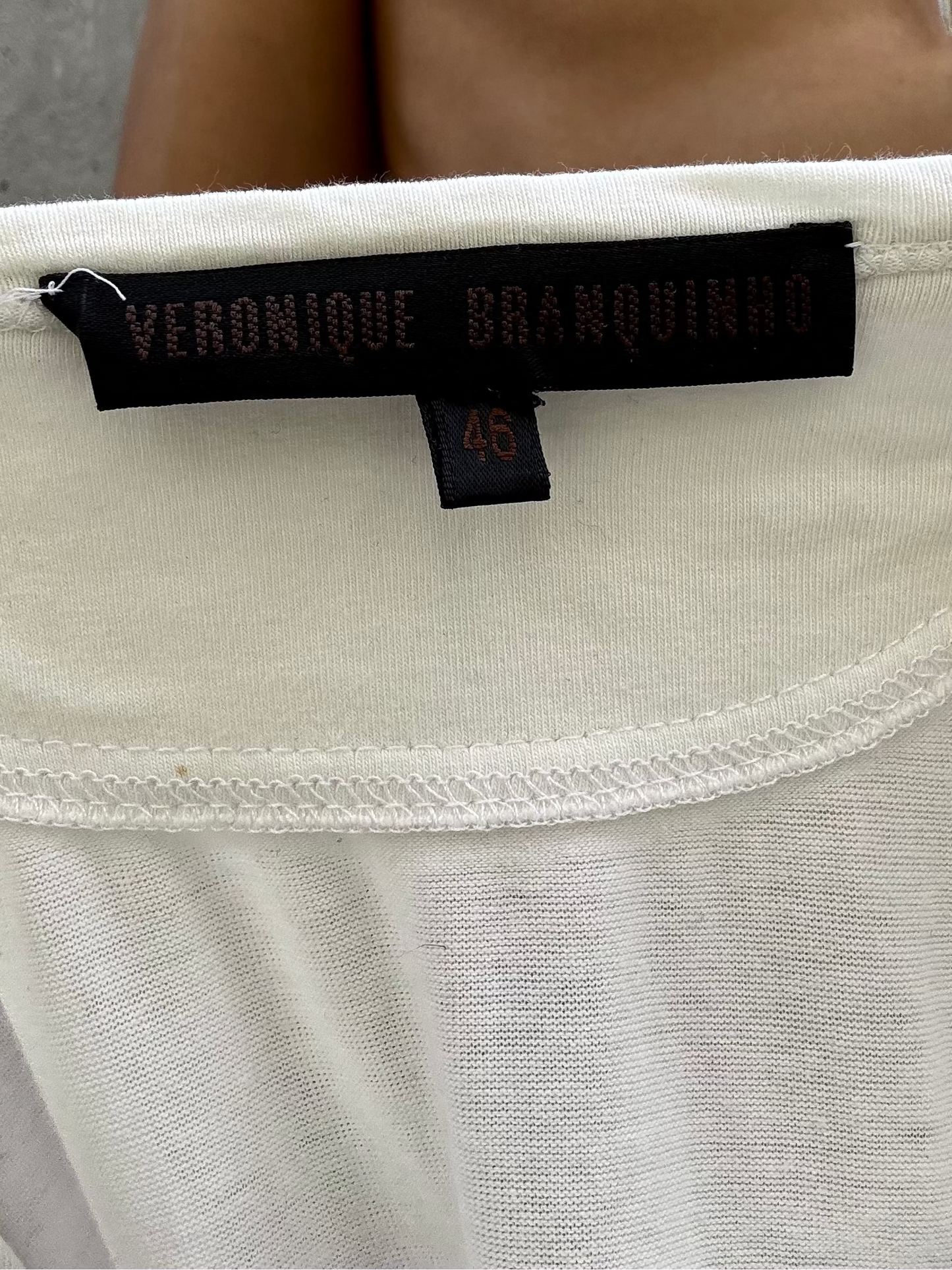 SS/03 Veronique Branquinho tight fit Military Shirt (S)