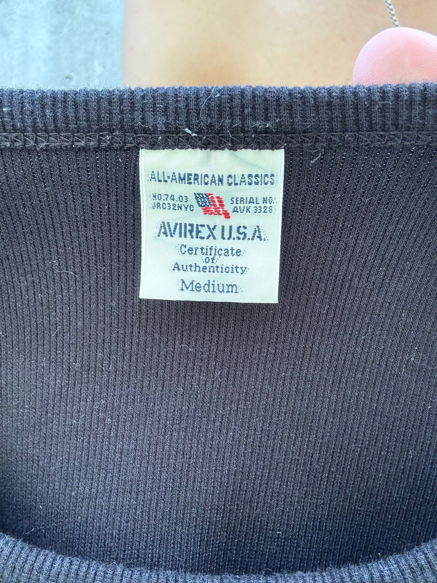 Avirex slim fit Shirt (M)