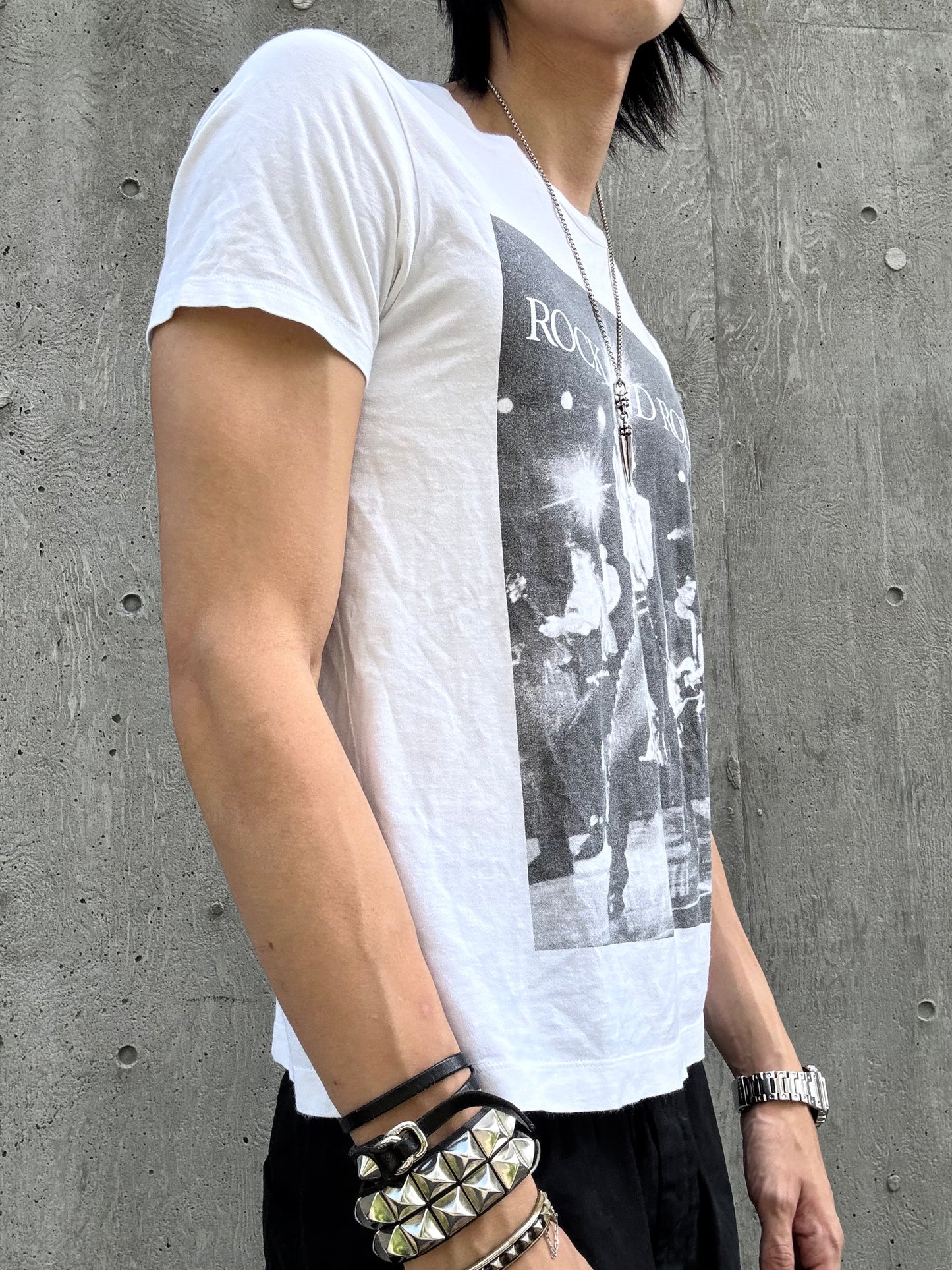 Lad Musician Mick Jagger Tee (M)