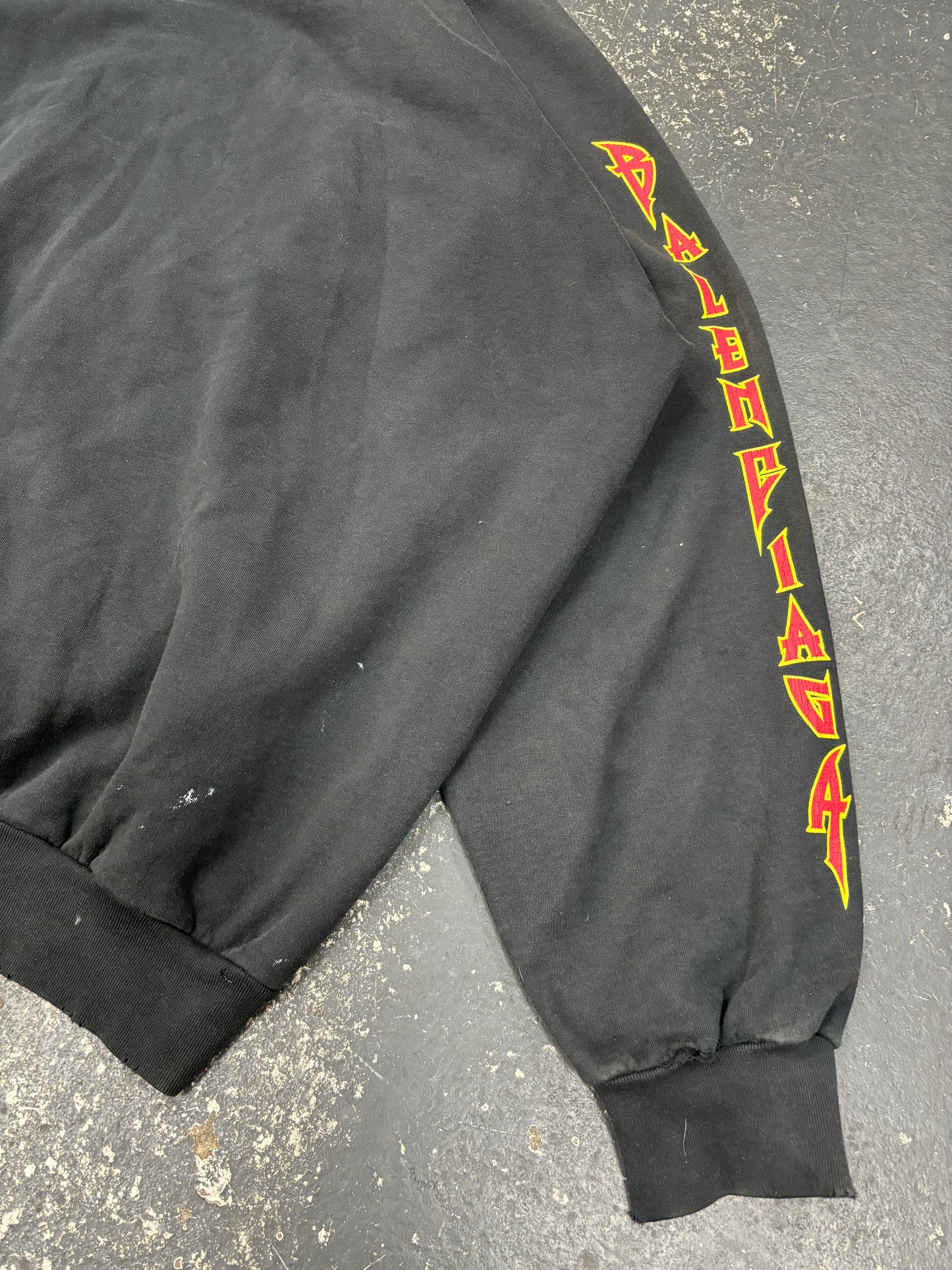 Balenciaga Metal Logo Hoodie (XL)