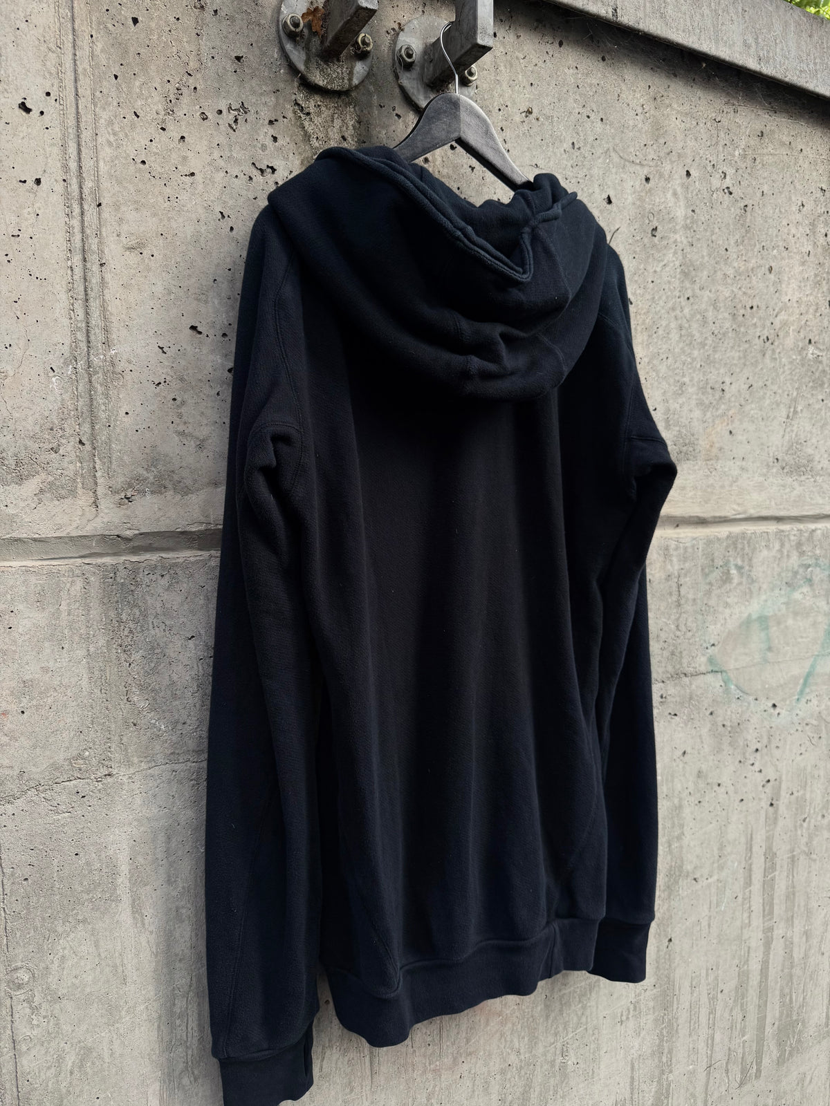 11 By Boris Bidjan Saberi Zip Collar Mask Fleece Hoodie (L)
