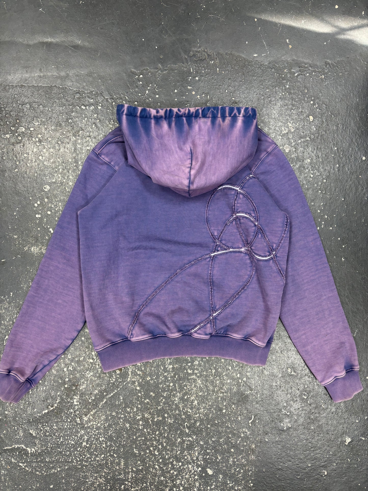 XLIM Purple Faded Hoodie (M)