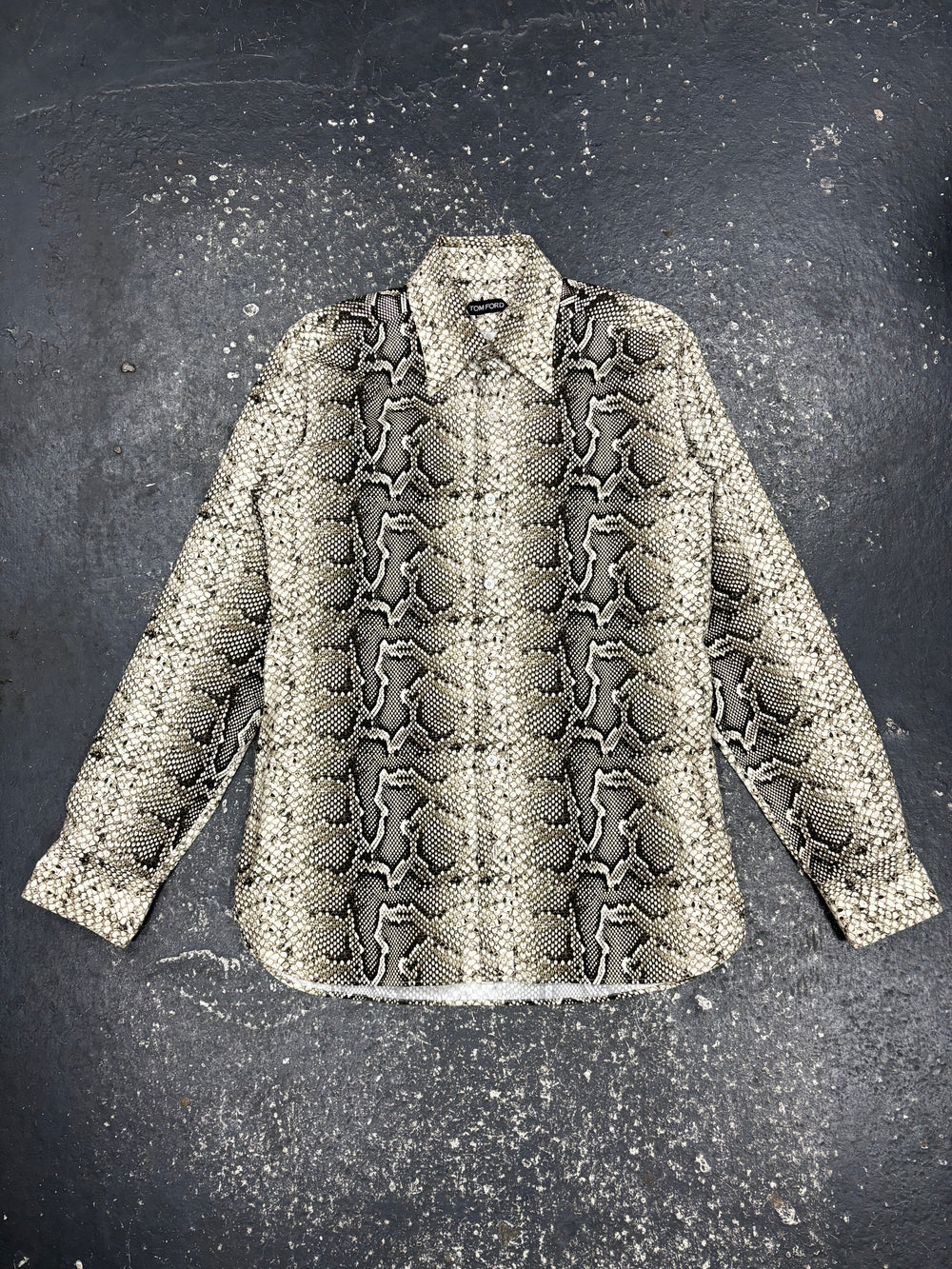 Tom Ford Snake Print Shirt (40)