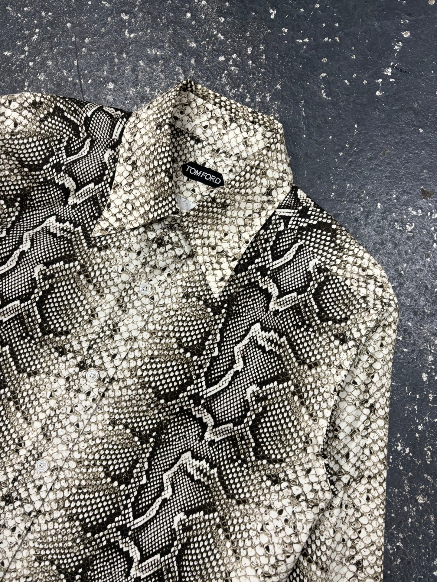 Tom Ford Snake Print Shirt (40)