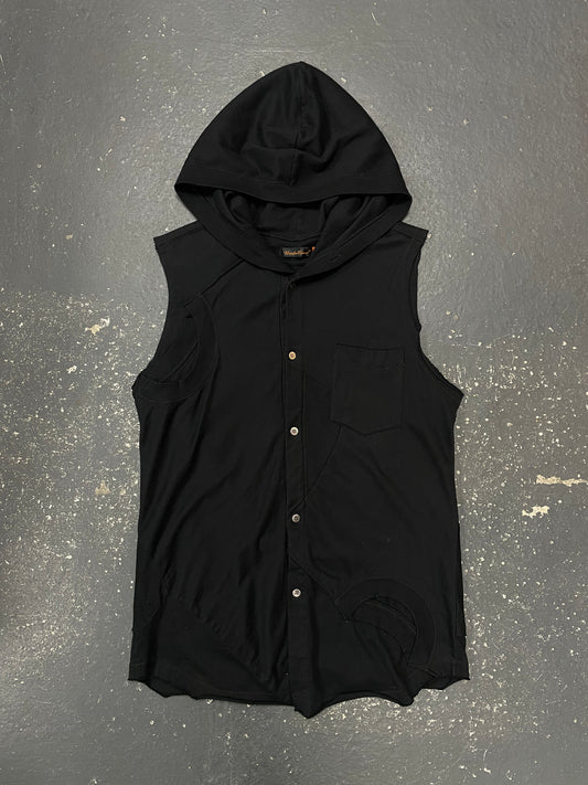 Undercover "T-Shirts" Sleeveless Hoodie (L)