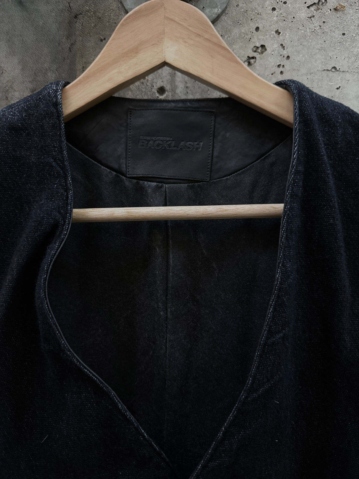 Isamu Katayama Backlash Artisan Textured Button Vest
