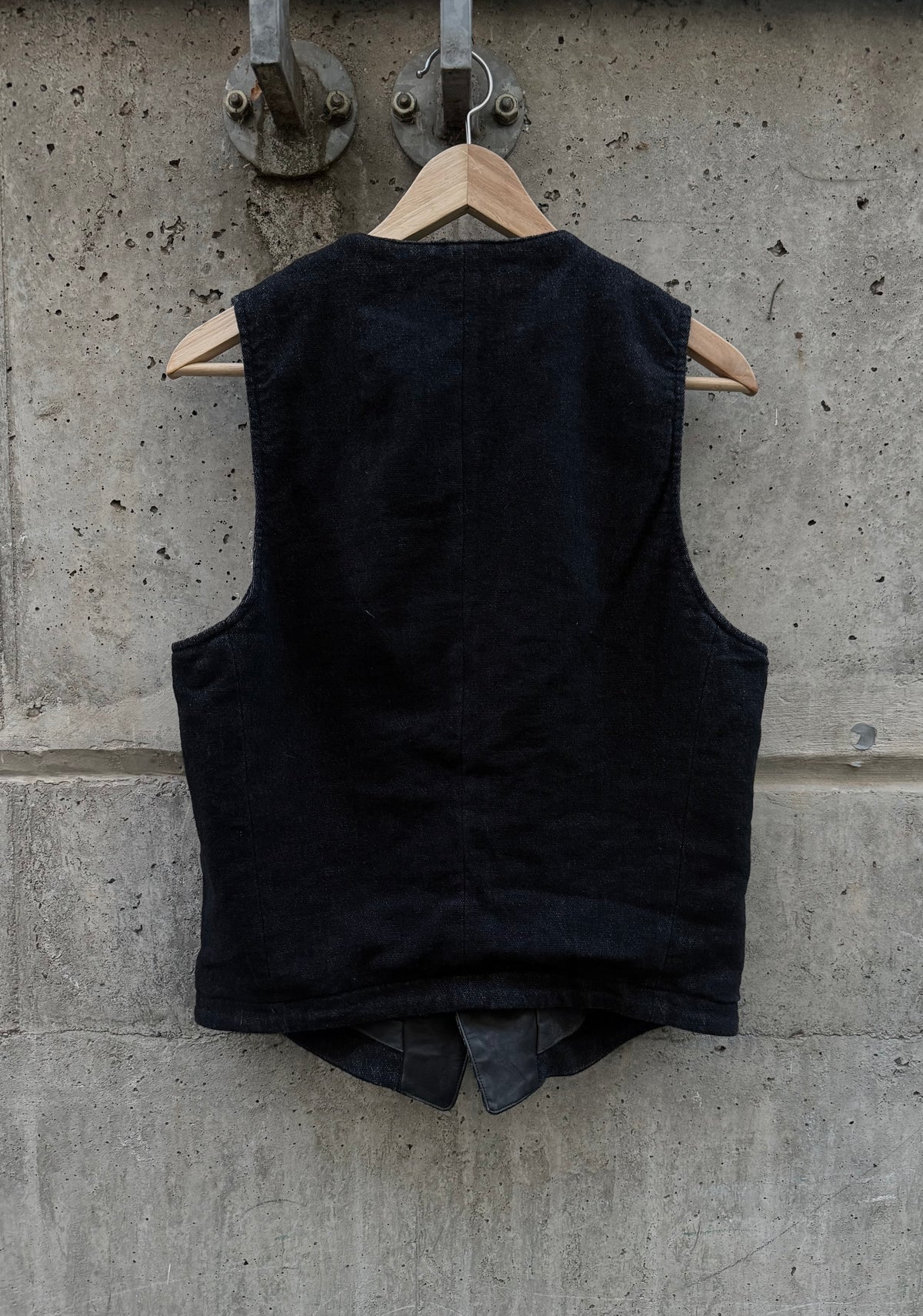 Isamu Katayama Backlash Artisan Textured Button Vest