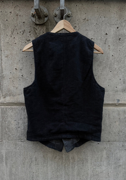 Isamu Katayama Backlash Artisan Textured Button Vest