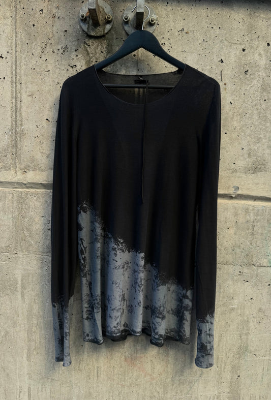 MD75 Bleached Long Sleeve Top (M)