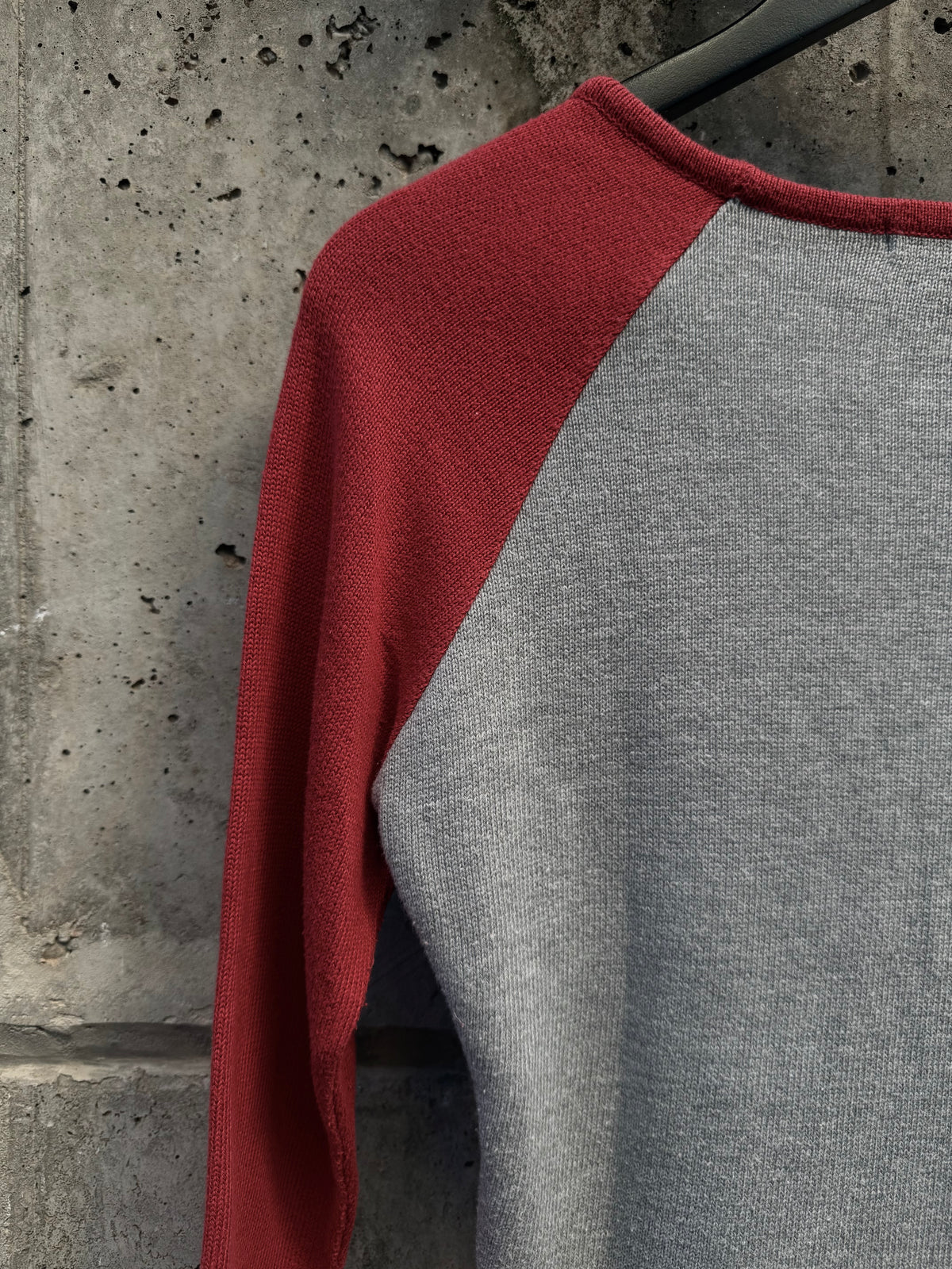 Sabotage Graphic Raglan Long Sleeve Top (M)