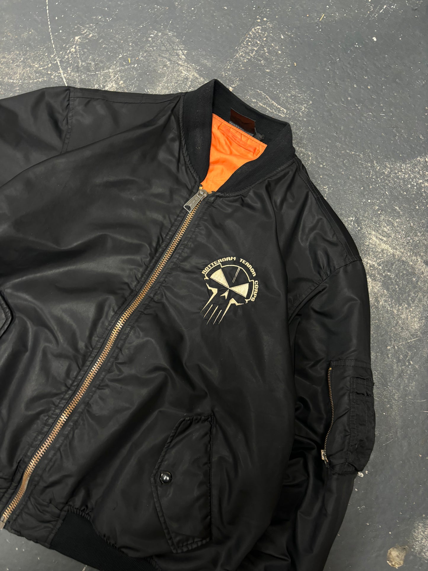 Rotterdam Terror Corps Punisher Jacket Bomber (L)