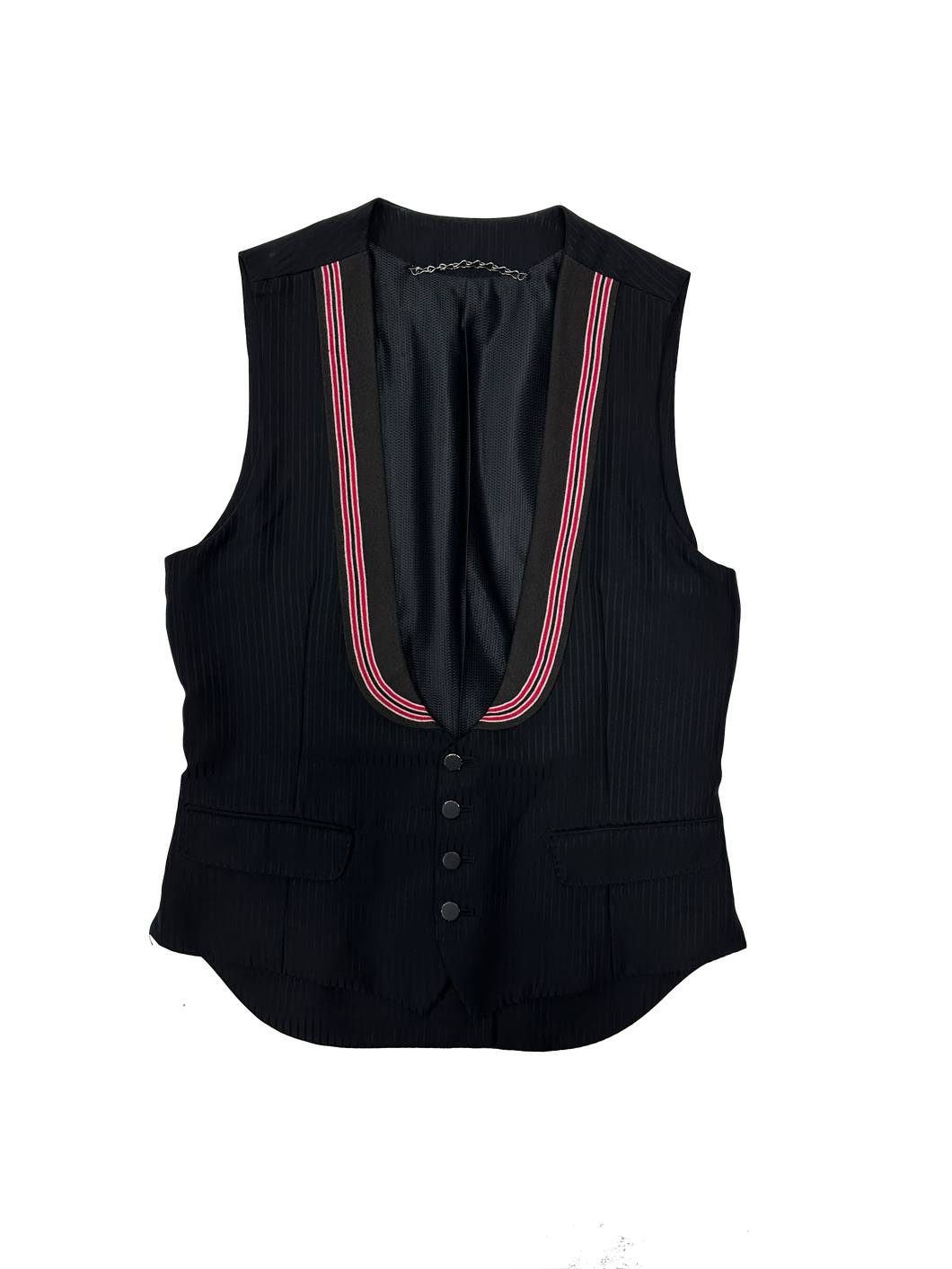 Mihara Yasuhiro Striped Suit Vest (46)