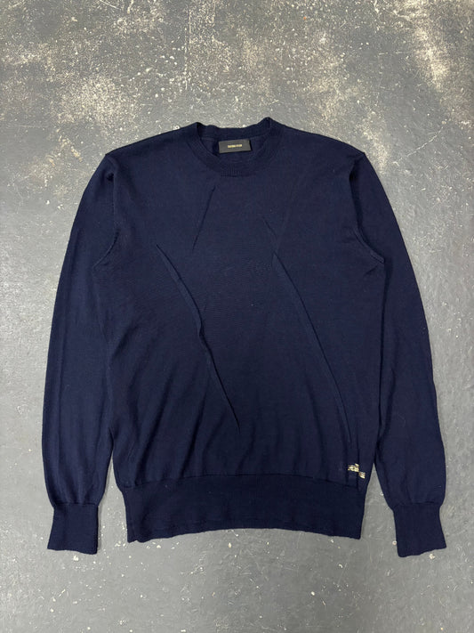 Undercover Navy Slice Sweater (2)