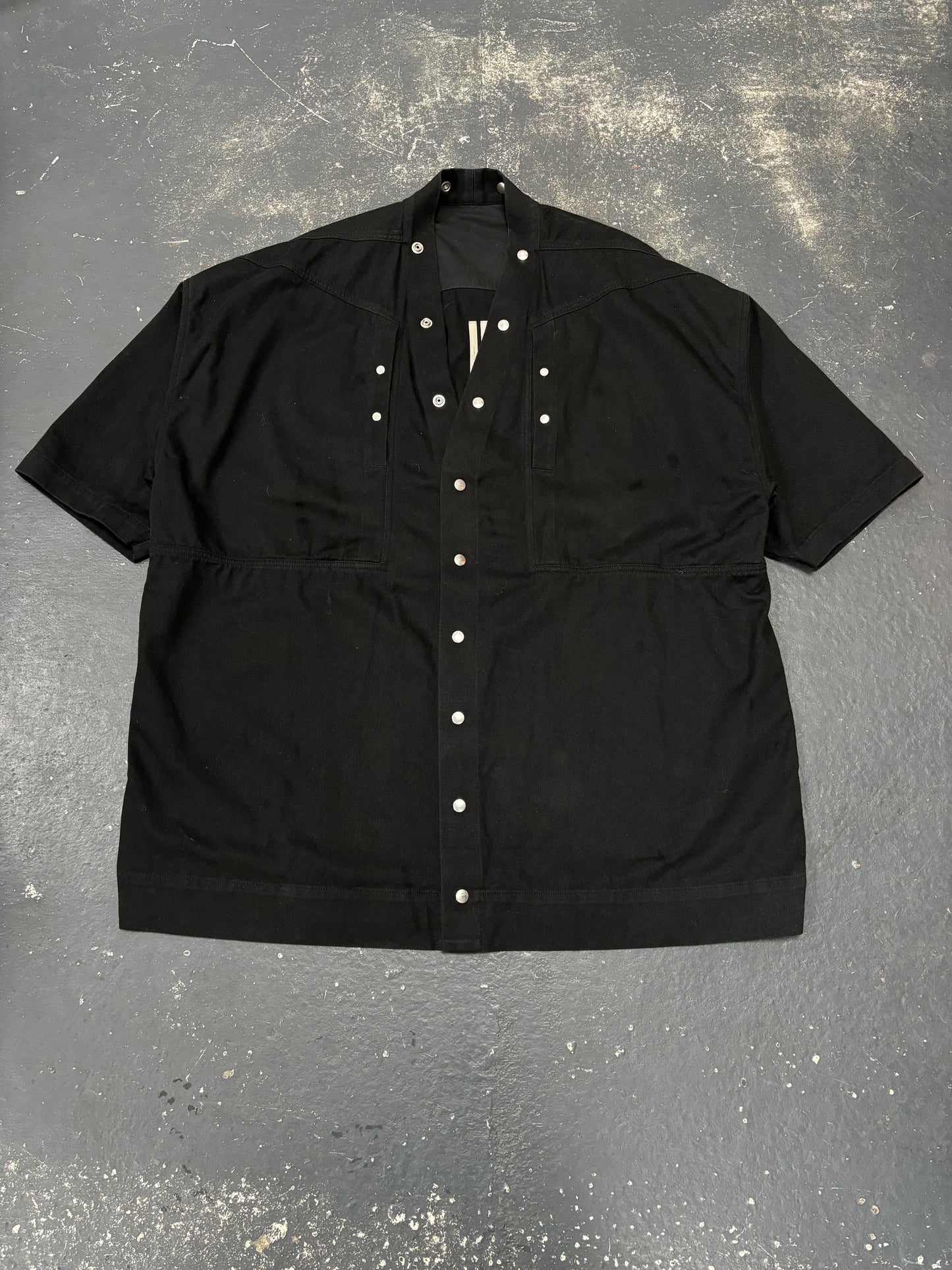 SS22 Rick Owens Short Sleeve Runway Shirt (XL)