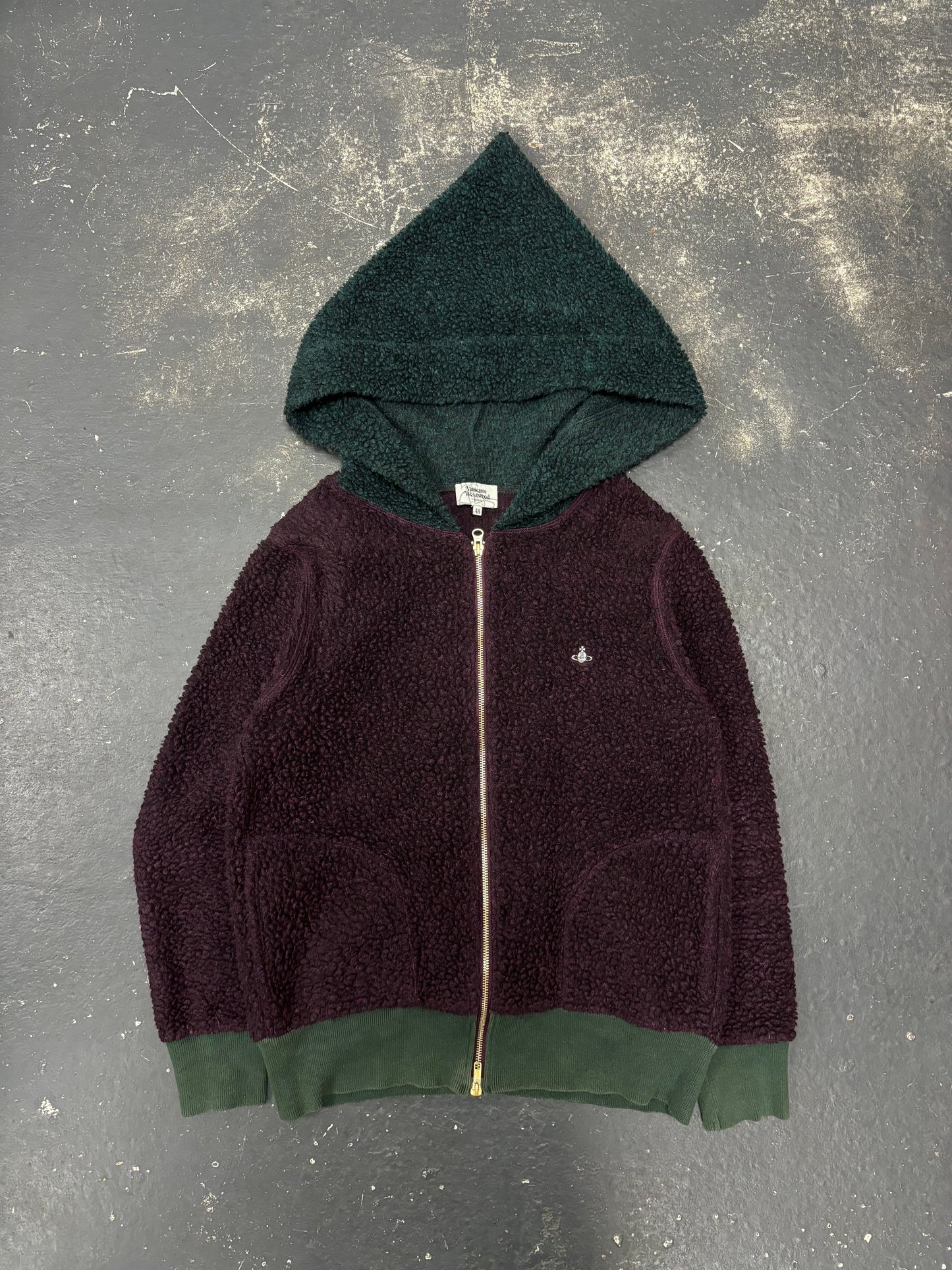 Vivienne Westwood Japan Exclusive Big Hood Fleece Hoodie (M)