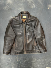 Lade das Bild in den Galerie-Viewer, Camel Active Distressed Leather Jacket (XL)
