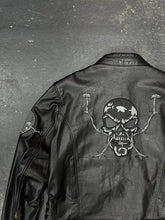 Lade das Bild in den Galerie-Viewer, Gothic Skull Biker Jacket (XXL)

