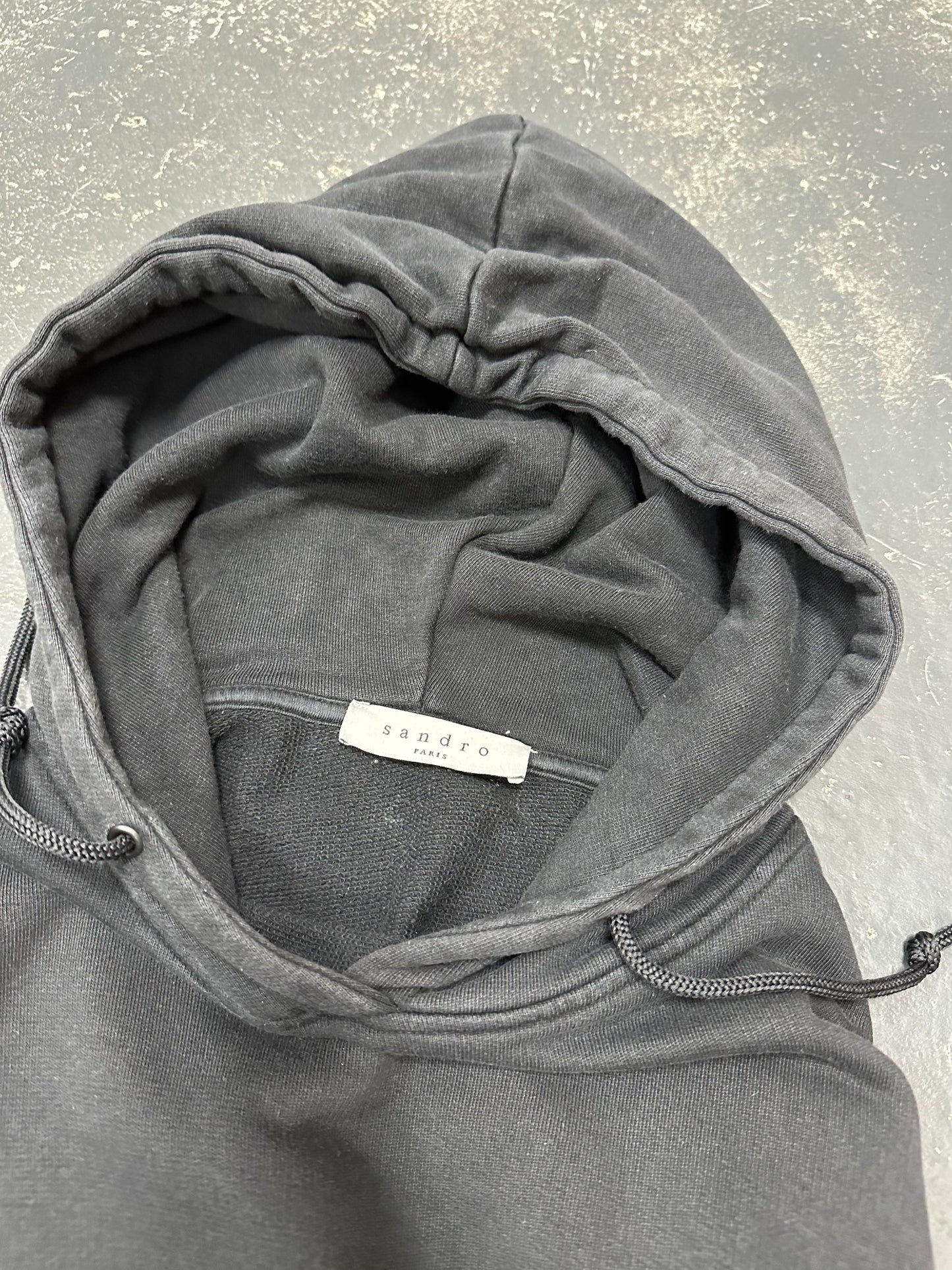 Sandro Paris Distressed Hoodie (M)