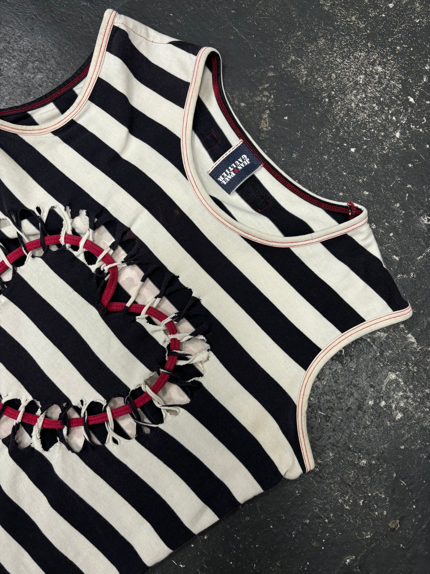 Jean Paul Gaultier Junior Heart Tank Top (S)