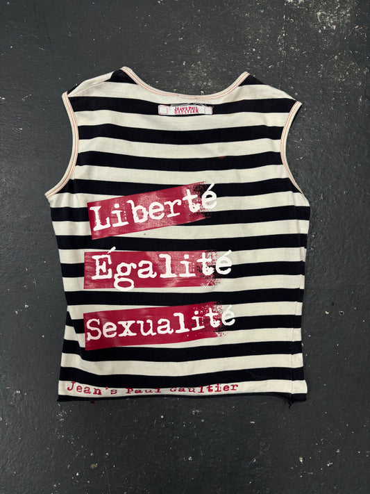 Jean Paul Gaultier Junior Heart Tank Top (S)