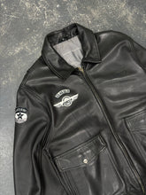 Lade das Bild in den Galerie-Viewer, Highway 1 Aviator Leather Jacket (L)
