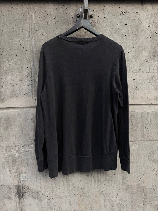 AW/05 Undercover Arts & Crafts Multi-Button Henley Long Sleeve Top (2)