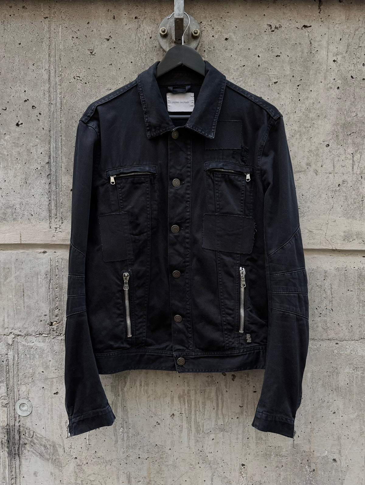 AW/12 Pierre Balmain Multi-Zip Biker Jacket (52)