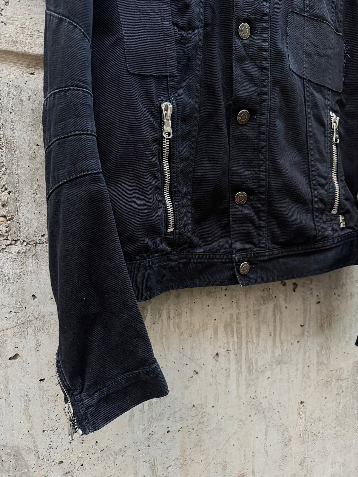 AW/12 Pierre Balmain Multi-Zip Biker Jacket (52)