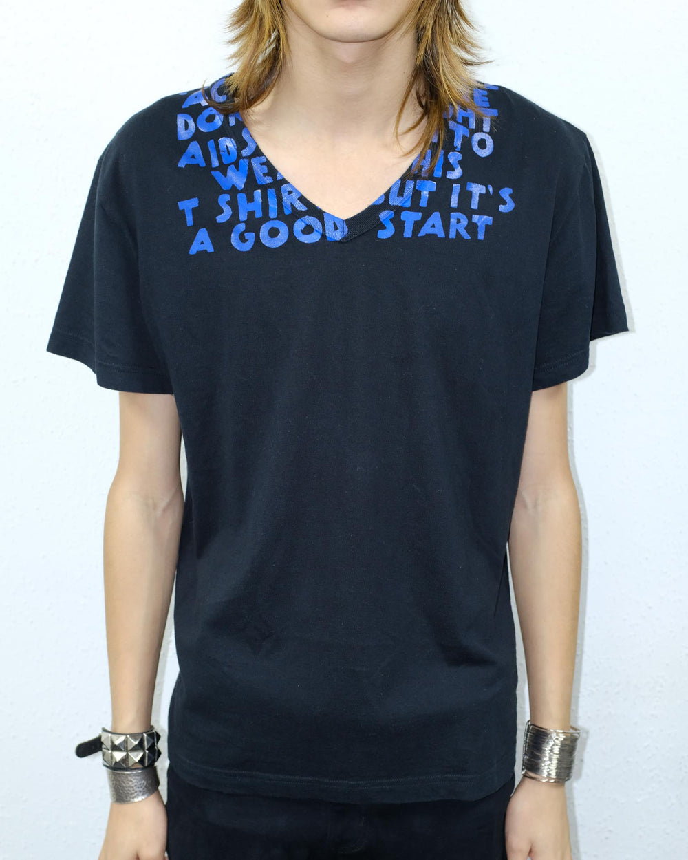 Margiela 2009 V-Neck Shirt (L)