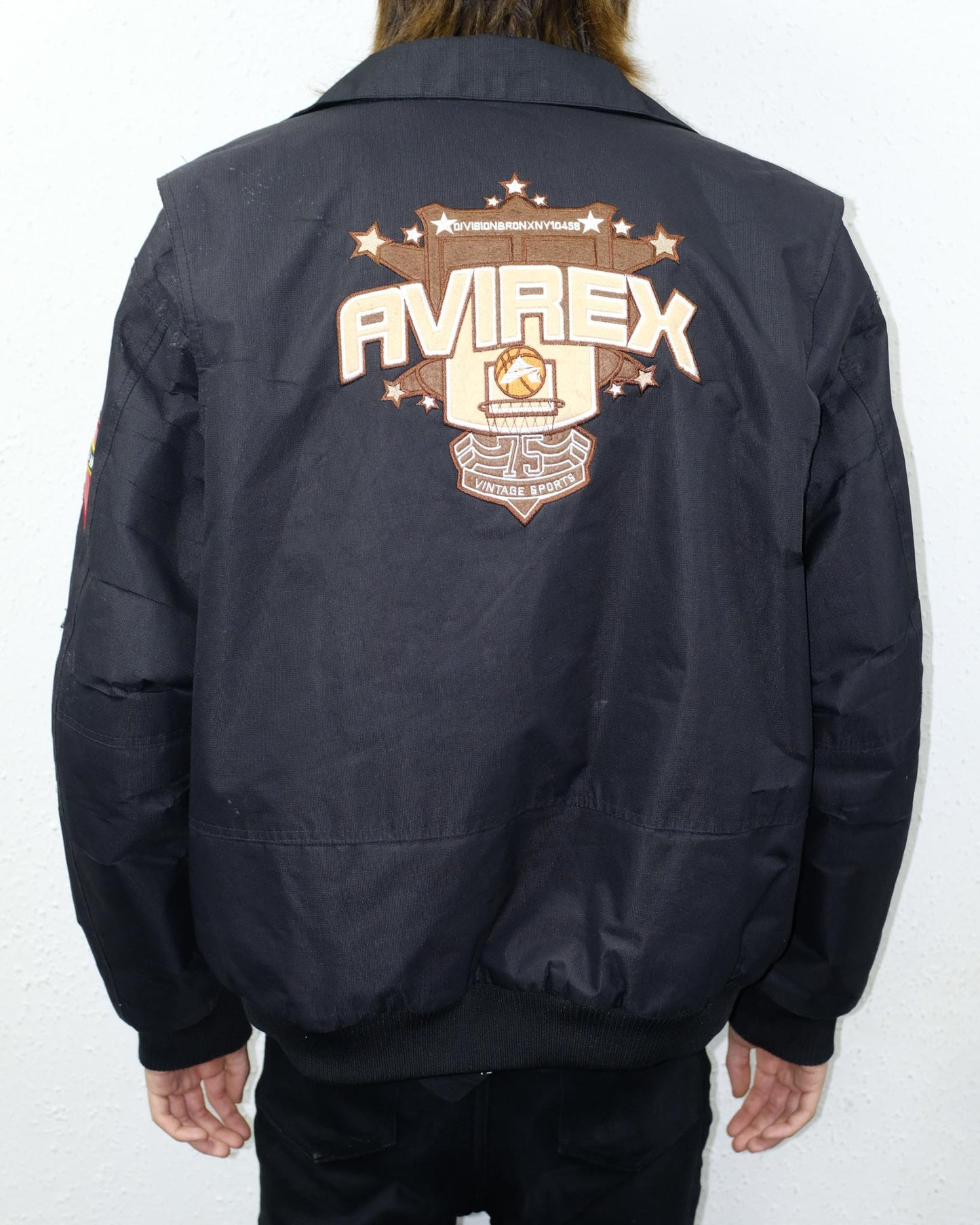 90s Avirex Racing Jacket (XL)