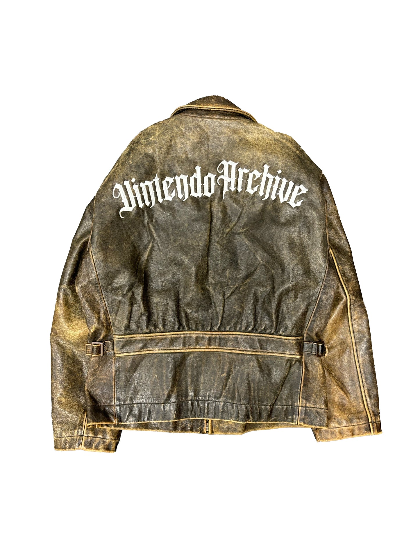 VINTENDO ARCHIVE - WASHED V1 LOGO BOMBER (L) 13/20